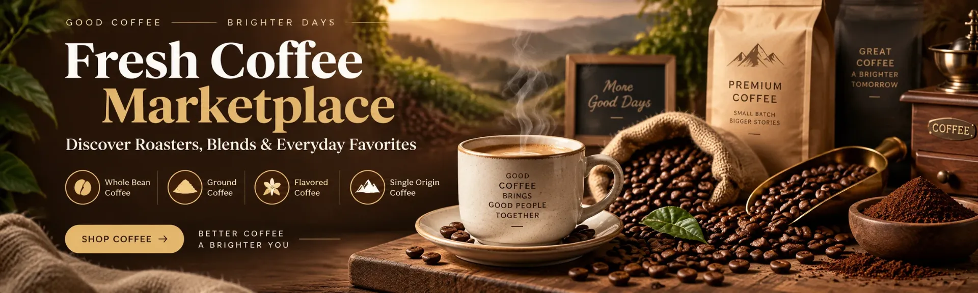 Fresh Coffee Marketplace